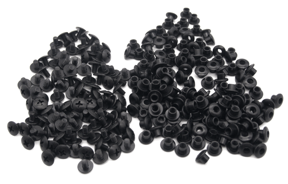 Buchschrauben für 2mm Kydex - Knifematerial.at