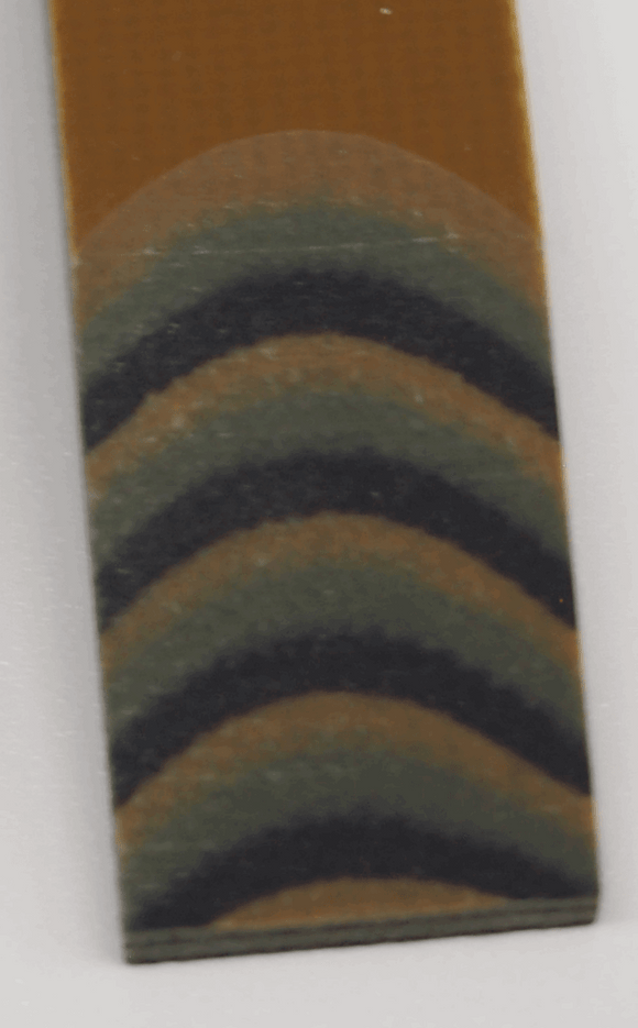 G-10 Dreifarbige Schalenpaare 6.5mm - Knifematerial.at