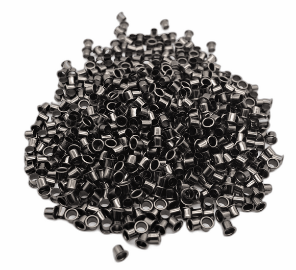 Hohlnieten - gunmetal - Knifematerial.at