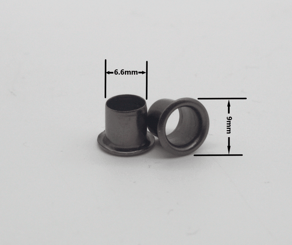 Hohlnieten - gunmetal - Knifematerial.at