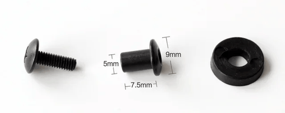 Kydex Schraubenset - Knifematerial.at