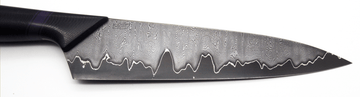 Wilder Damast 200 Lagen & ApexUltra Kern - Knifematerial.at
