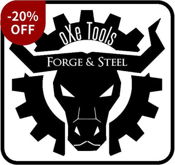 oXe Tools - Handgeschmiedeter Damast und laminierter Stahl - Knifematerial.at