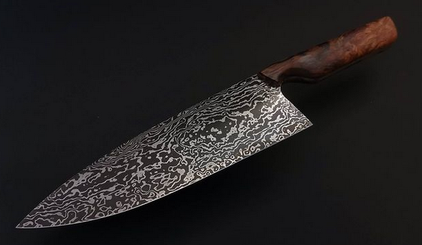 80 layer random pattern damascus