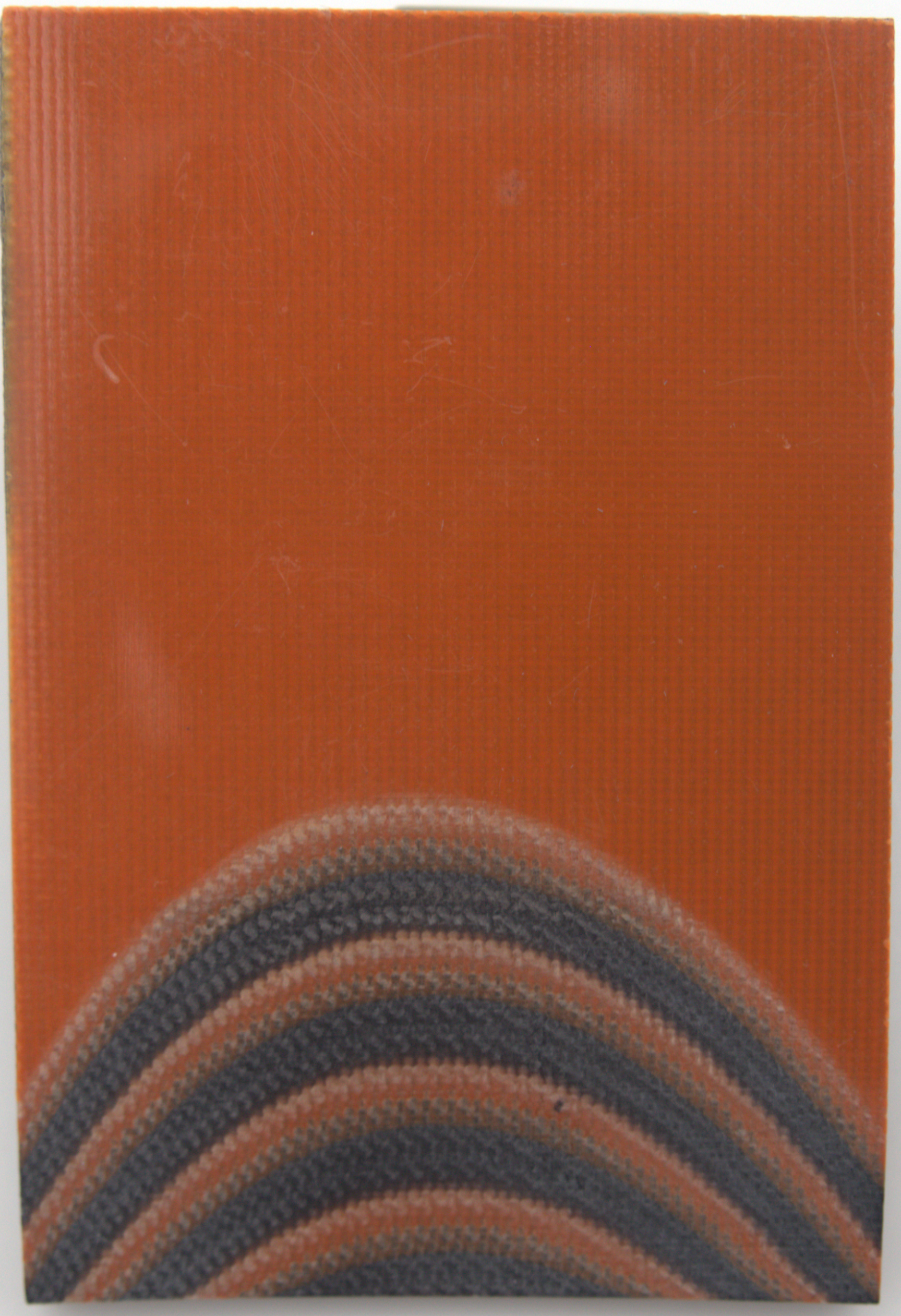Kaufen schwarz-orange G-10 Zweifärbige Schalenpaare 6.5mm