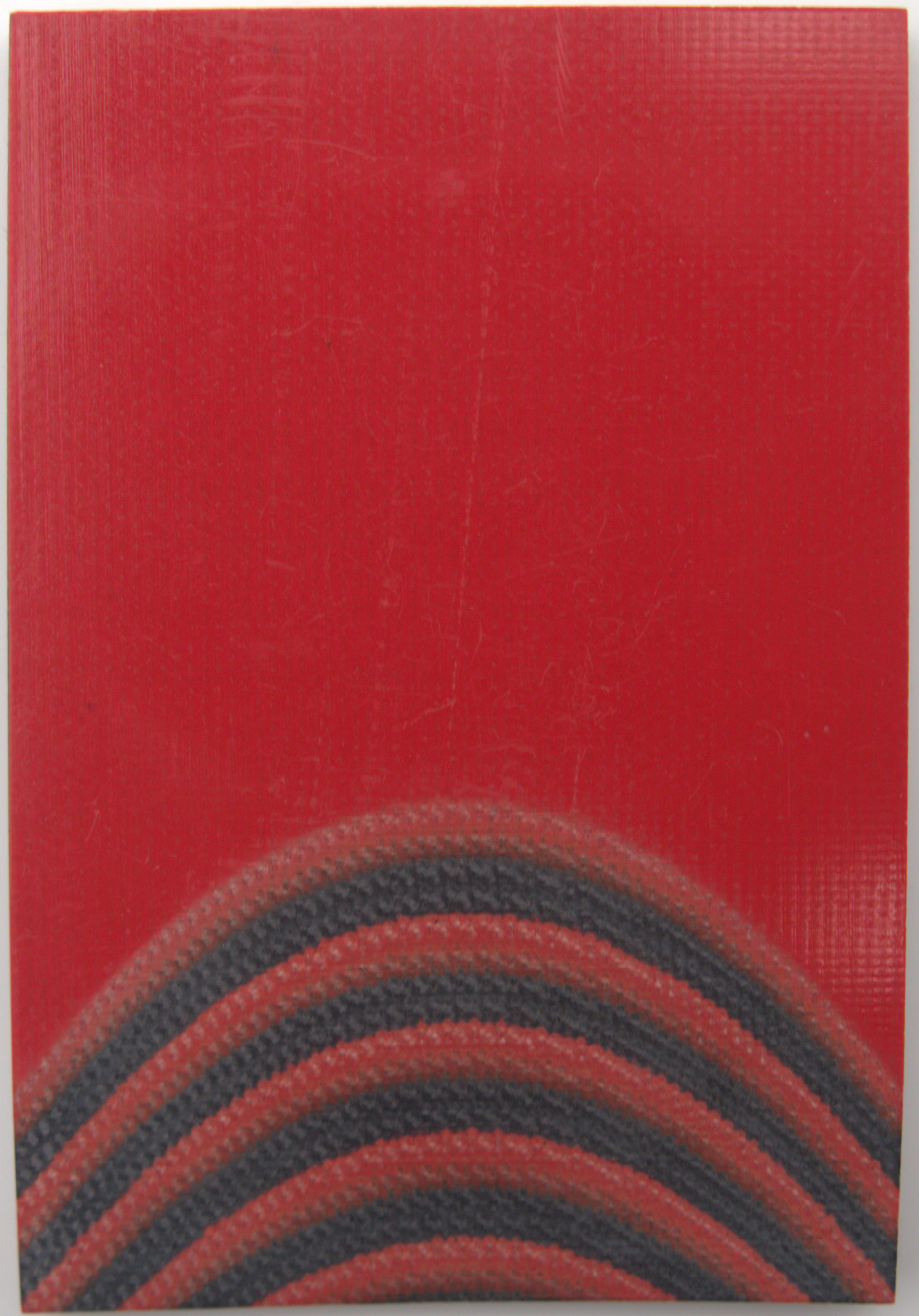 Kaufen schwarz-rot G-10 Zweifärbige Schalenpaare 6.5mm