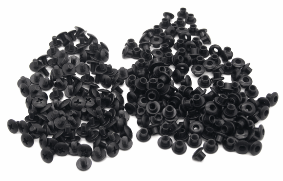 Buchschrauben für 2mm Kydex - Knifematerial.at