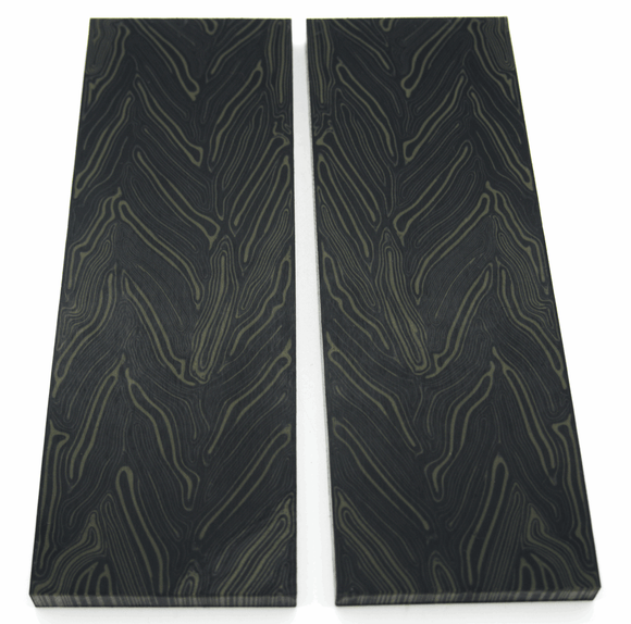 Damascus G - 10 Schalenpaare 6.5mm - Knifematerial.at