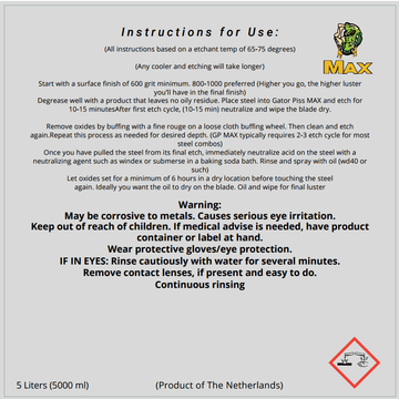 Gator Piss Max 5 Liter - Knifematerial.at