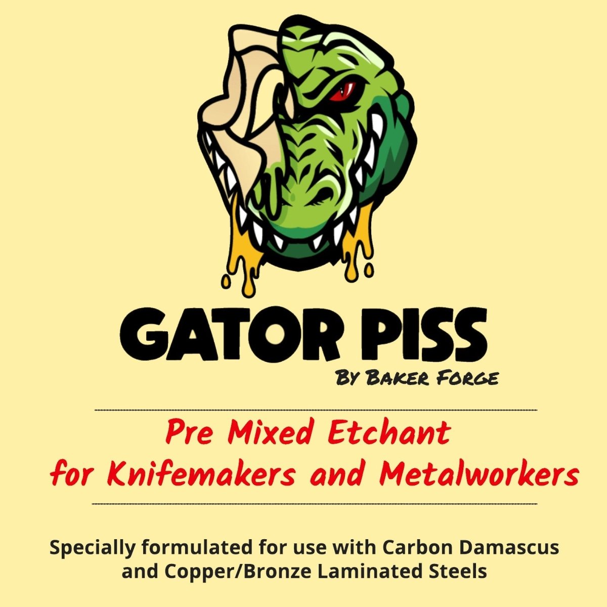 Gator Piss (Originalrezeptur) 5 liter - Knifematerial.at