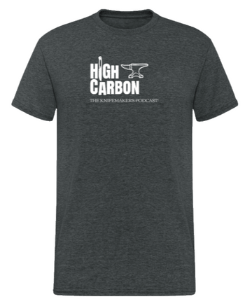 High Carbon Podcast T-Shirt - Knifematerial.at
