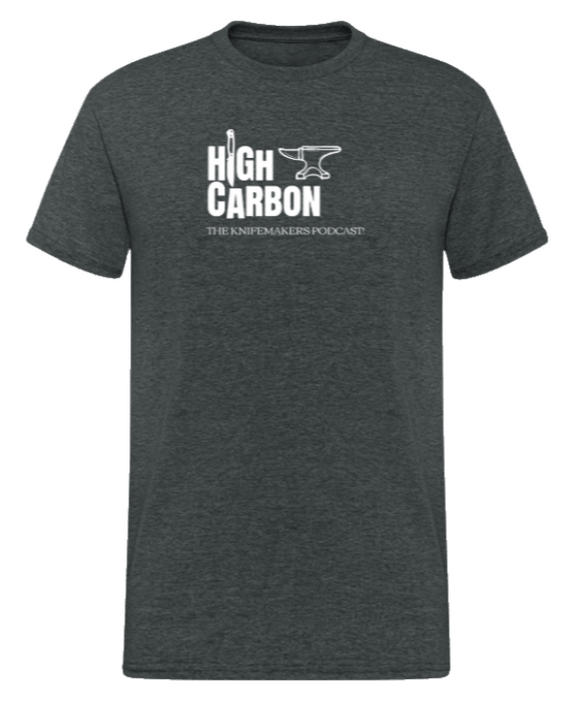 High Carbon Podcast T-Shirt - Knifematerial.at