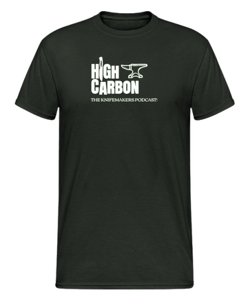 High Carbon Podcast T-Shirt - Knifematerial.at