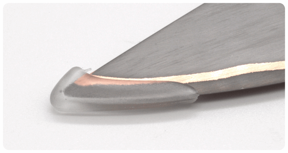 Messerspitzenschutz aus Gummi ( 25 Stück. ) - Knifematerial.at 