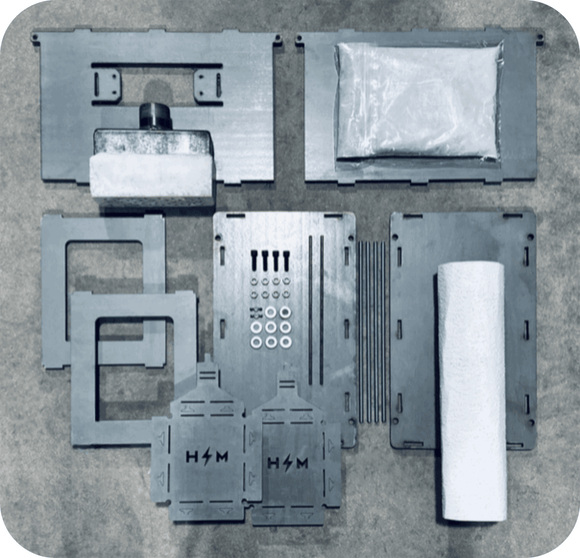 Metrischer Apollo Schmiedebausatz - Knifematerial.at