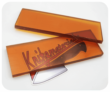 Ultem Schalenpaare 8mm - Knifematerial.at