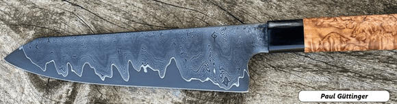 Wilder Damast 200 Lagen & ApexUltra Kern - Knifematerial.at 