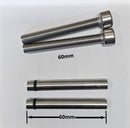 XL - Stifte und Edelstahl Schraubenset für unsere File Guide - Knifematerial.at