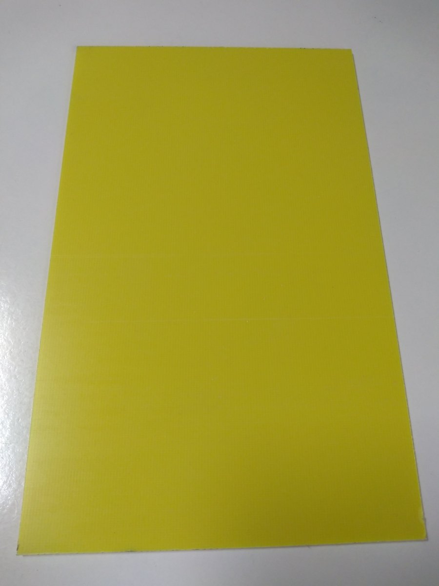 G-10 Zwischenlage 0.6mm x 300mm x 160mm - Knifematerial.at 