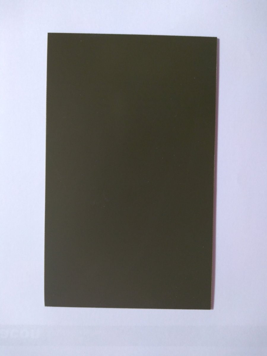 G-10 Zwischenlage 1.2mm x 100mm x 160mm - Knifematerial.at 
