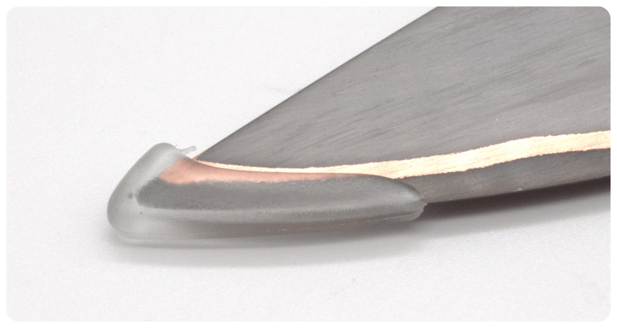 Messerspitzenschutz aus Gummi ( 25 Stück. ) - Knifematerial.at 
